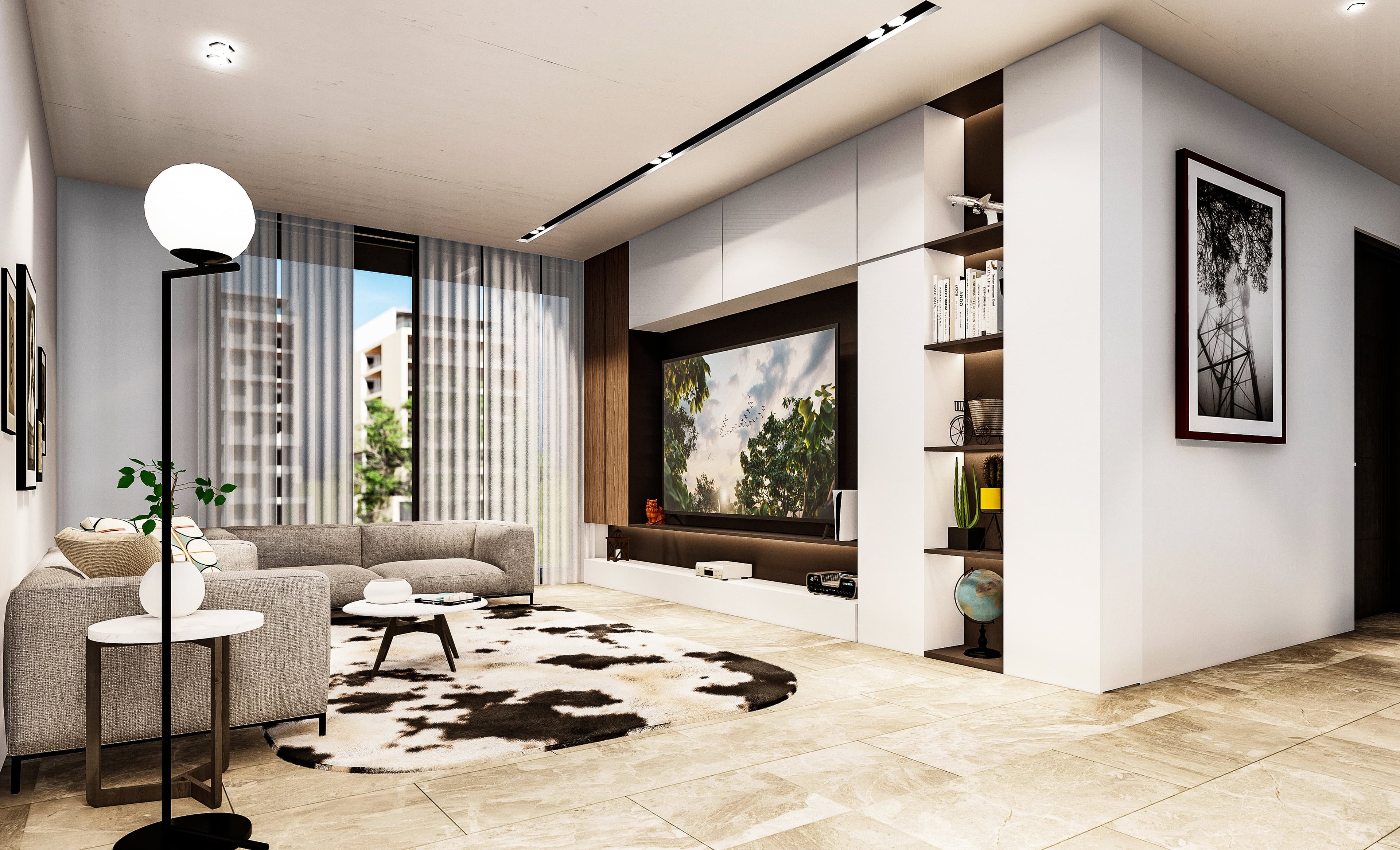Luxury interior design detail